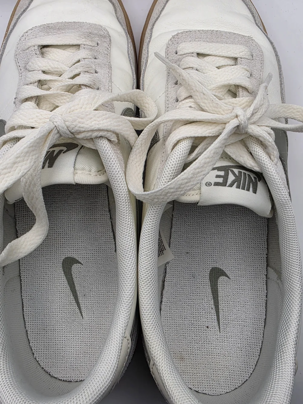 Nike Killshot 2 Leather Sail Light Army Gum Yellow Sneakers Womens 8.5 Eu40 - Picture 8 of 10